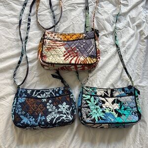 Vintage Set of Three (3) Vera Bradley Crossbody Purses